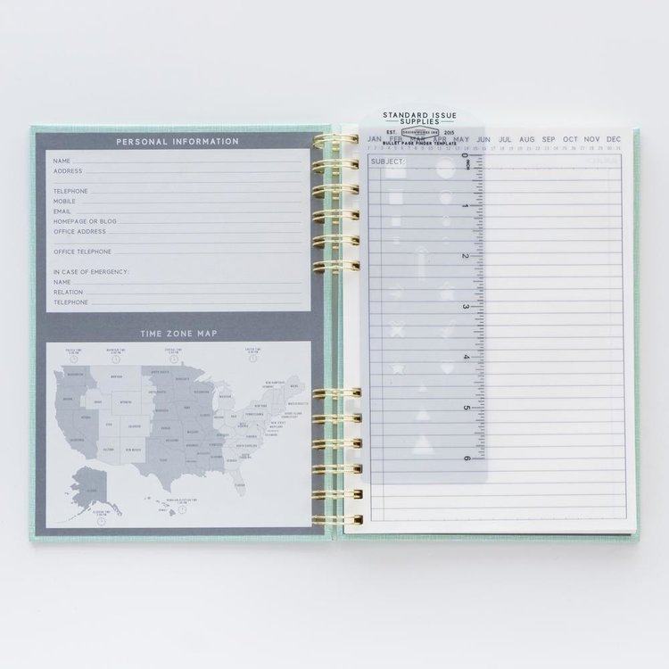 Design Works Ink Standard Issue Notebook No.12 - Green