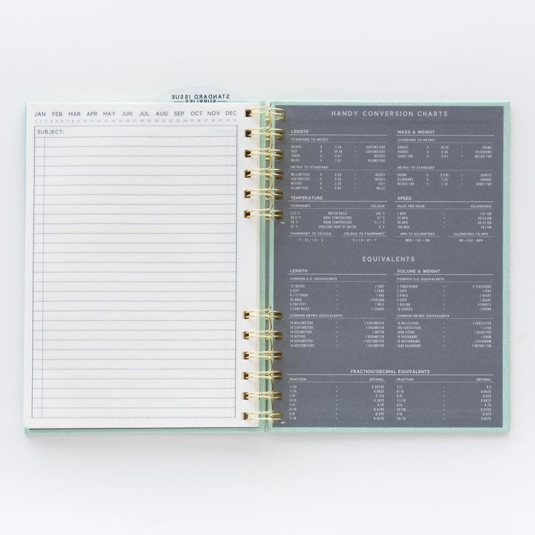 Design Works Ink Standard Issue Notebook No.12 - Green