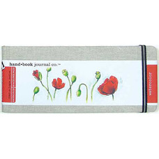 Global Art Materials Handbook Watercolor Journal 3.5 x 8.25 in
