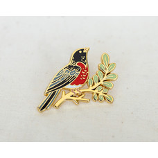 Wildship Studio Robin Enamel Pin