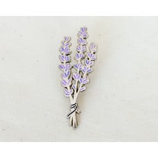 Wildship Studio Lavender Enamel Pin