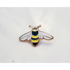 Wildship Studio Honeybee Enamel Pin For Charity (Wildship)
