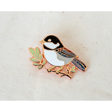 Wildship Studio Chickadee Enamel Pin