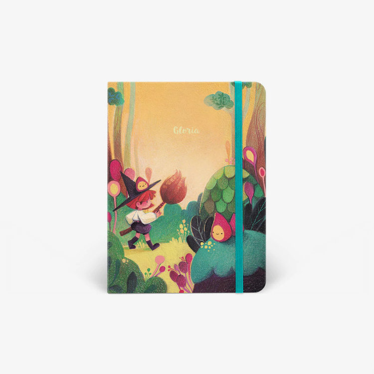 Mossery Stationery Threadbound Notebook - Forest Fable
