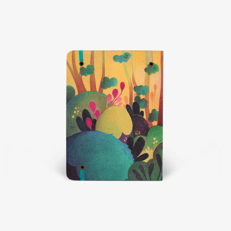 Mossery Stationery Threadbound Notebook - Forest Fable
