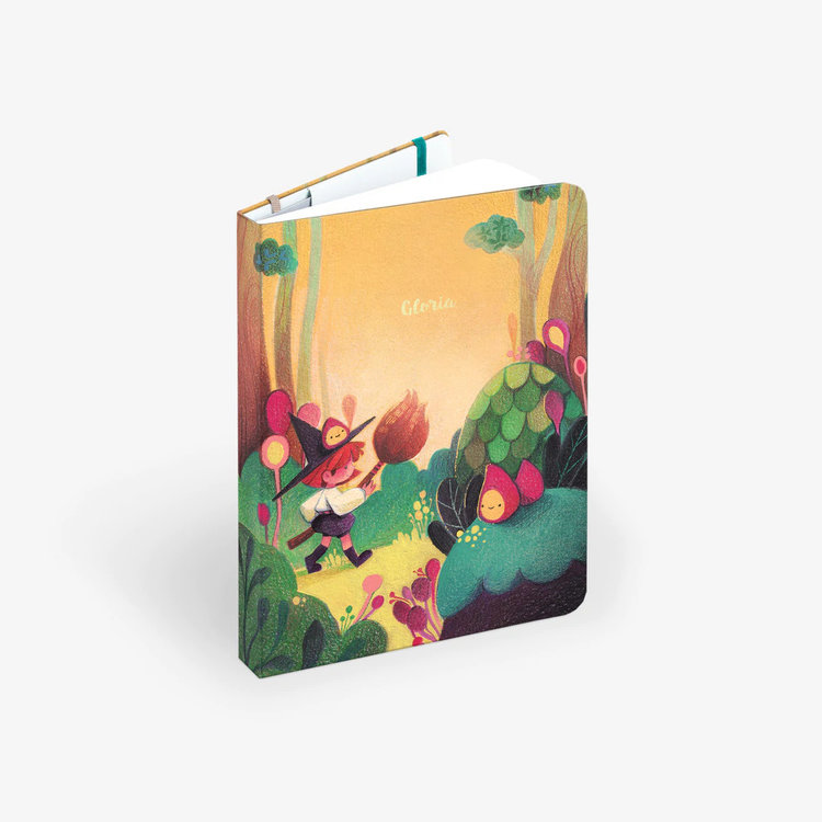 Mossery Stationery Threadbound Notebook - Forest Fable