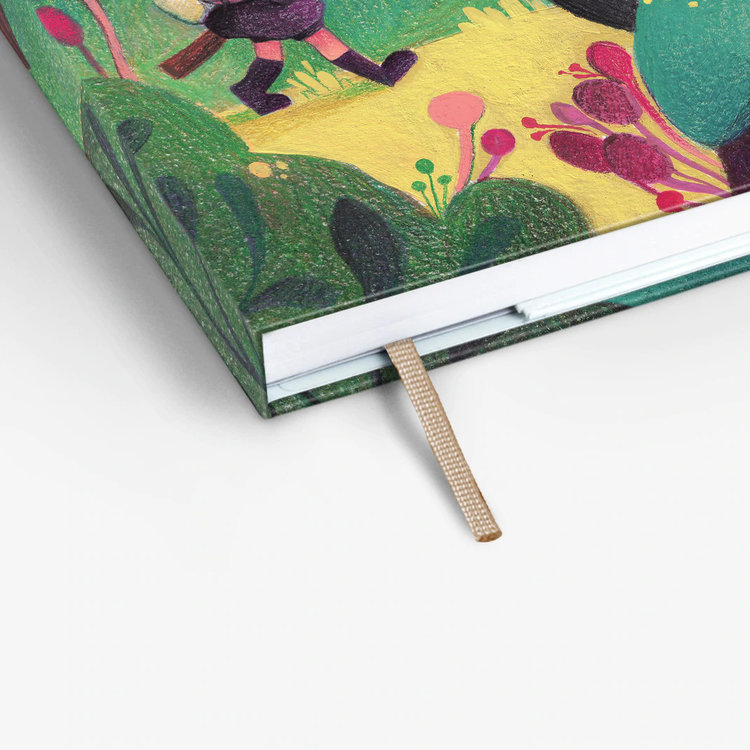 Mossery Stationery Threadbound Notebook - Forest Fable