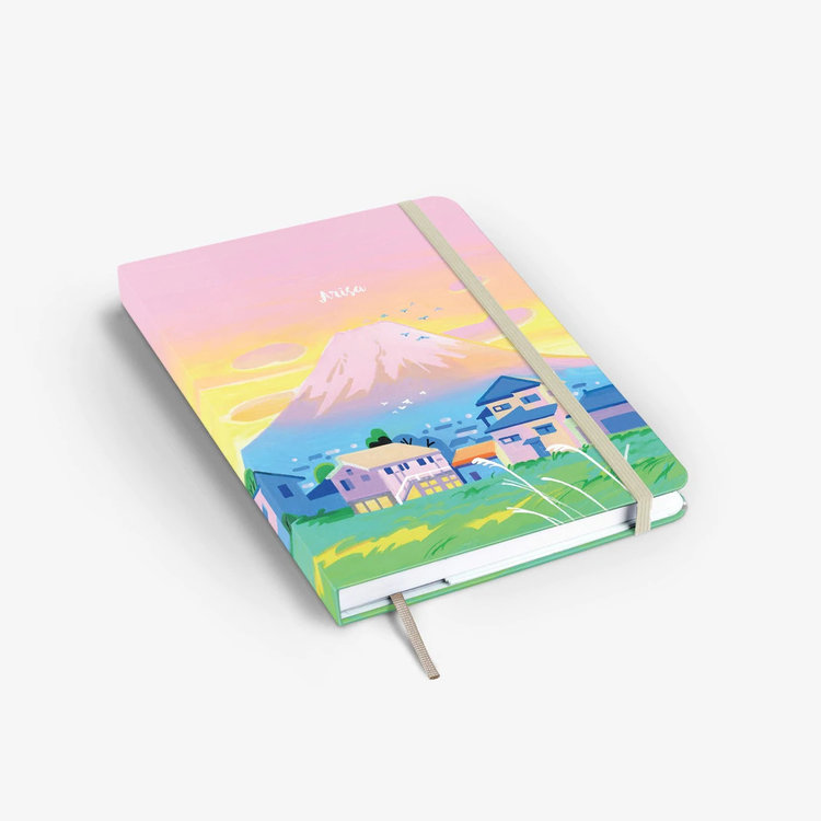 Mossery Stationery Threadbound Notebook - Fujiyama