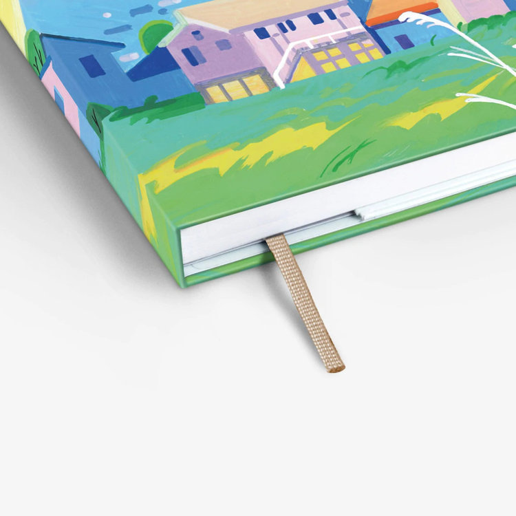 Mossery Stationery Threadbound Notebook - Fujiyama