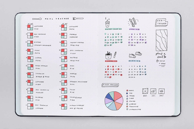 Mossery Stationery Threadbound Notebook - Fujiyama