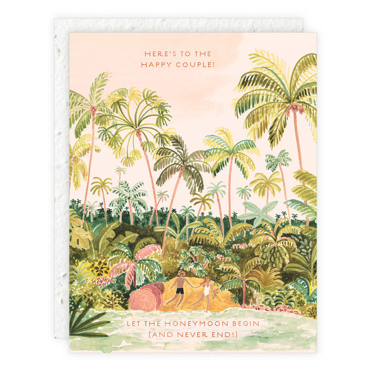 Seedlings Beach Lovers - Wedding + Engagement Card