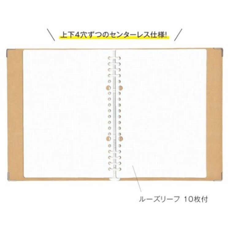 Kleid Fleek Binder Notes A5 Camel