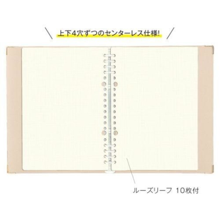 Kleid Fleek Binder Notes A5 Champagne Gold