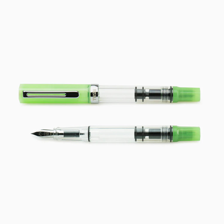 TWSBI ECO Glow-in-the-Dark Fountain Pen - Green