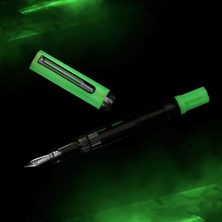 TWSBI ECO Glow-in-the-Dark Fountain Pen - Green