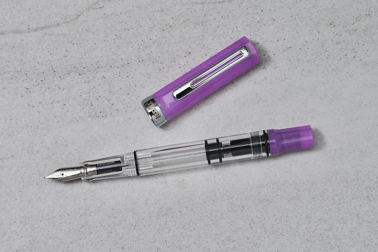 TWSBI ECO Glow-in-the-Dark Fountain Pen - Purple