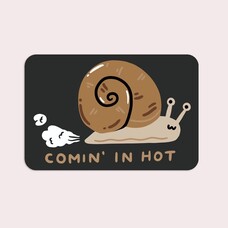 Stay Home Club Comin' In Hot Vinyl Sticker