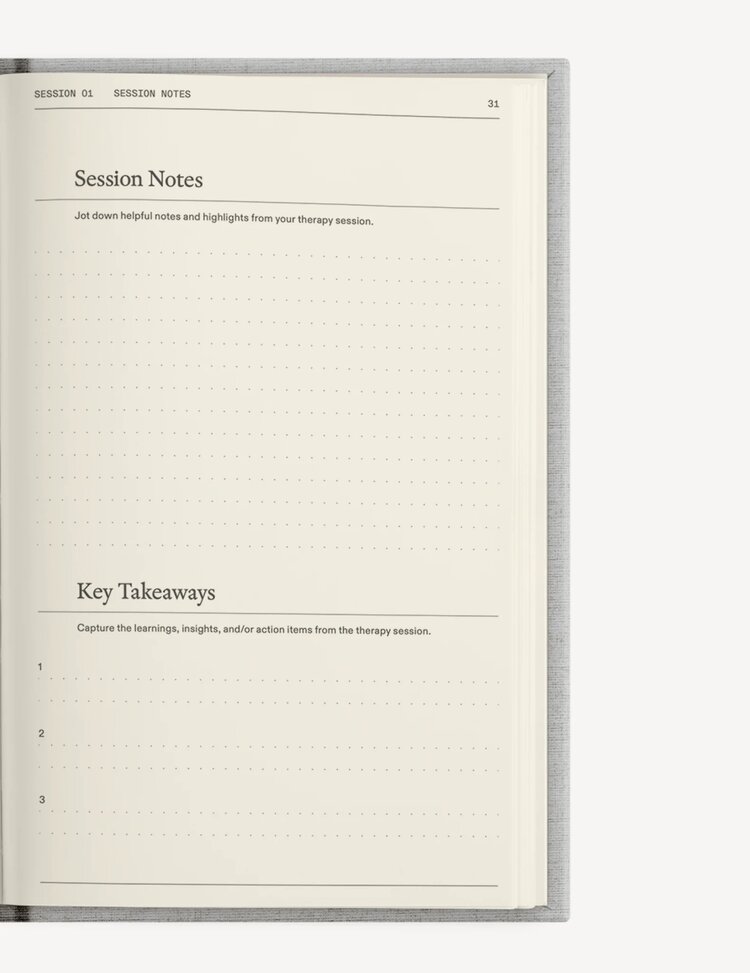 Therapy Notebooks The Therapy Journal Notebook
