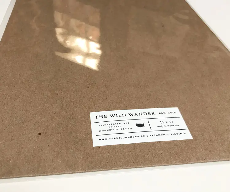 The Wild Wander Kansas Field Guide 11x17 Letterpress Print