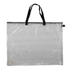 Art Alternatives White Mesh Waterproof Portfolio with Handles -  20" x 26"