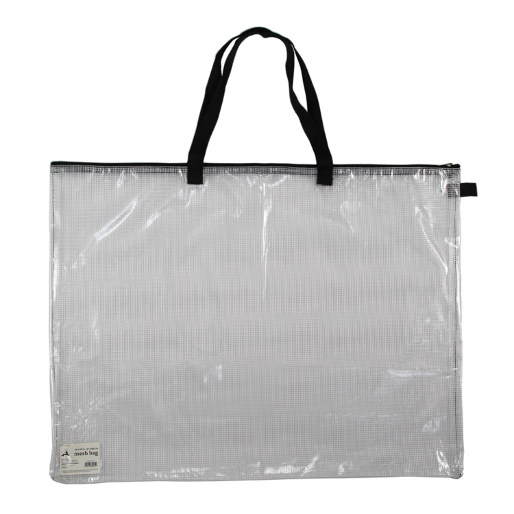 Art Alternatives White Mesh Waterproof Portfolio with Handles -  20" x 26"