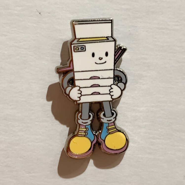 Wonder Fair Jammy Enamel Pin ( Paper Plains Zine Fest)