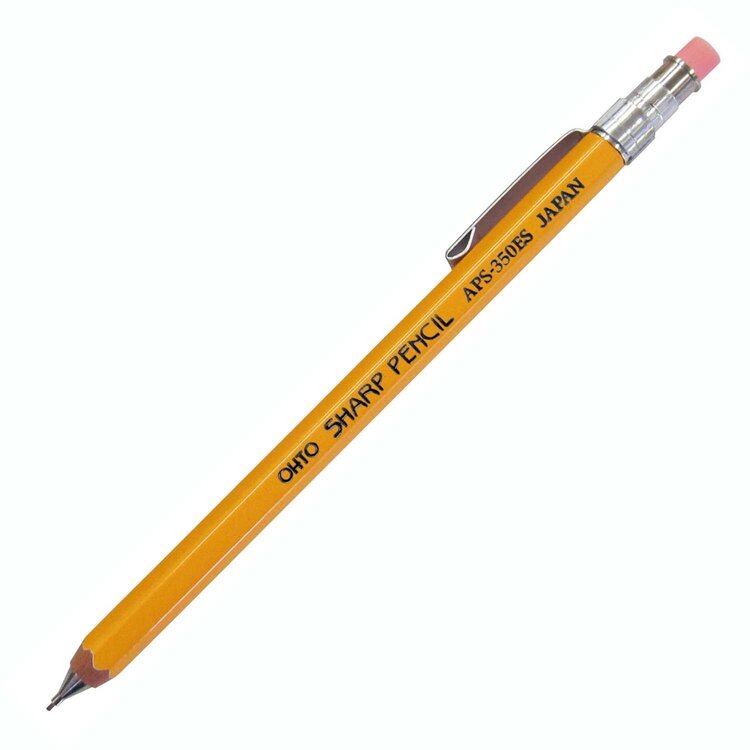 OHTO 0.5mm Mini Wooden Mechanical Pencil
