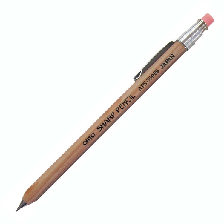 OHTO 0.5mm Mini Wooden Mechanical Pencil