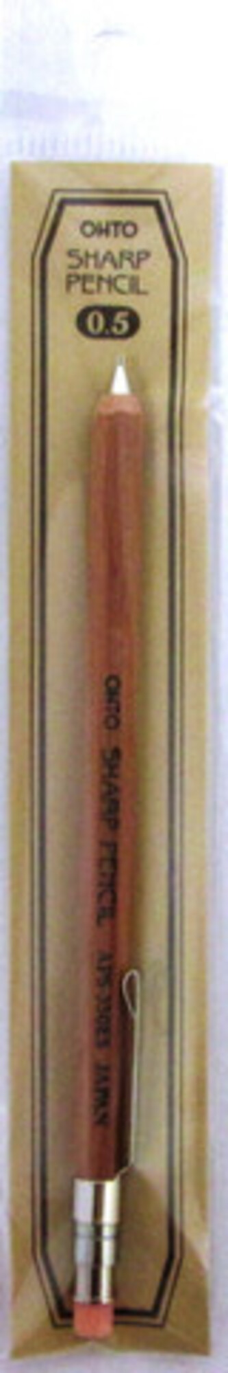 OHTO 0.5mm Mini Wooden Mechanical Pencil