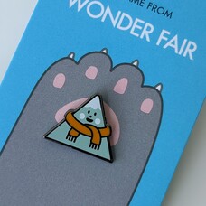 Wonder Fair Wonder Friends Snowcano Enamel Pin
