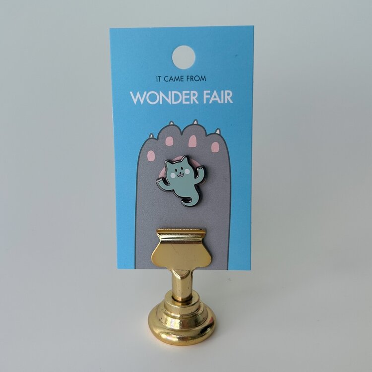 Wonder Fair Wonder Friends Ghost Cat Enamel Pin