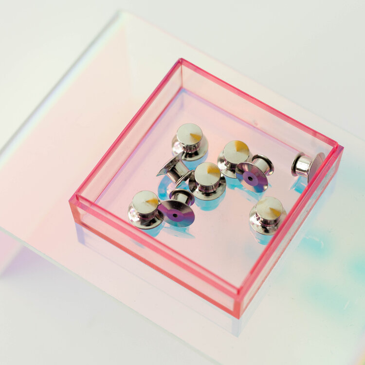 Wonder Fair Set of 10 locking enamel pin backs