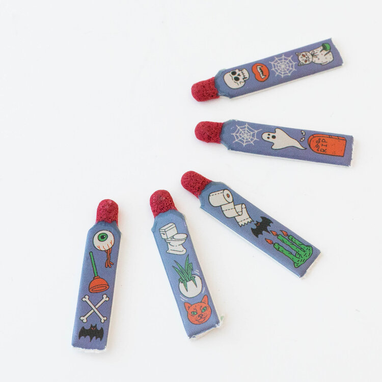 Wonder Fair Haunted Bathroom Match Book