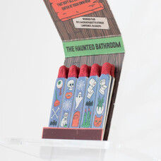Wonder Fair Haunted Bathroom Match Book