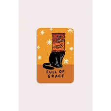 Stay Home Club Full of Grace Vinyl Sticker