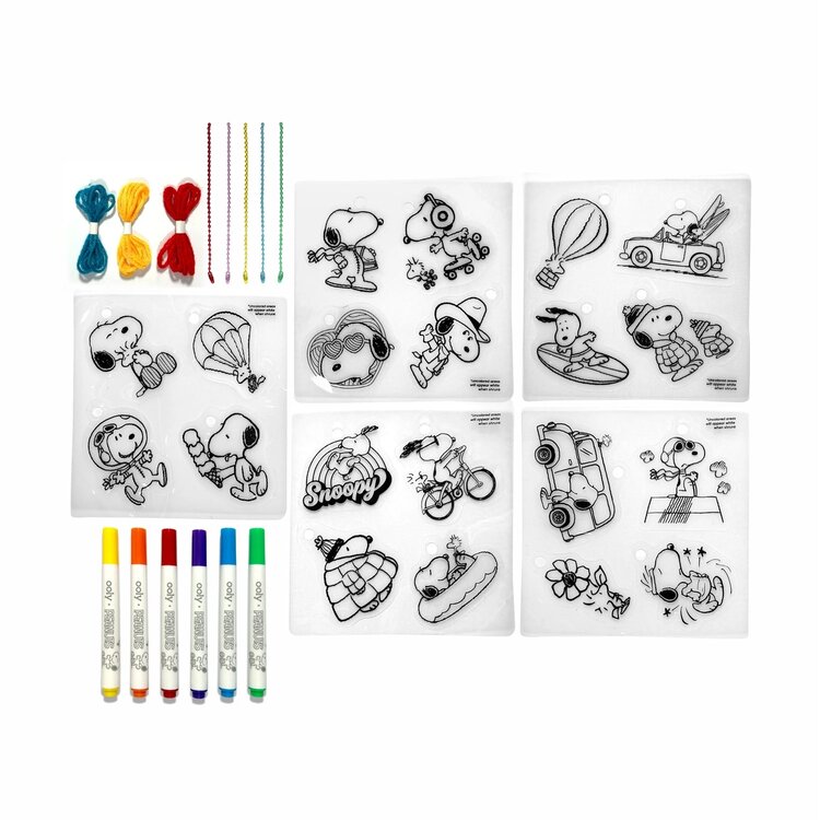 OOLY Peanuts DIY Shrink Art Kit