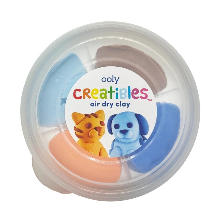 OOLY Creatibles D.I.Y. Air-Dry Clay Kit: Pet Bffs *NO REORDER*