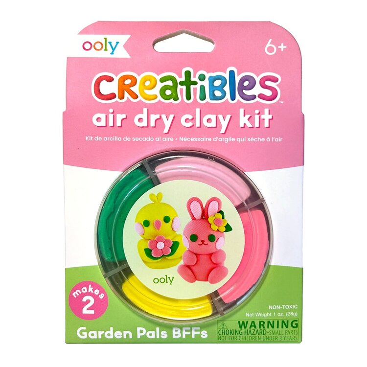 OOLY Creatibles Air Dry Clay Kit - Garden Pals Bffs
