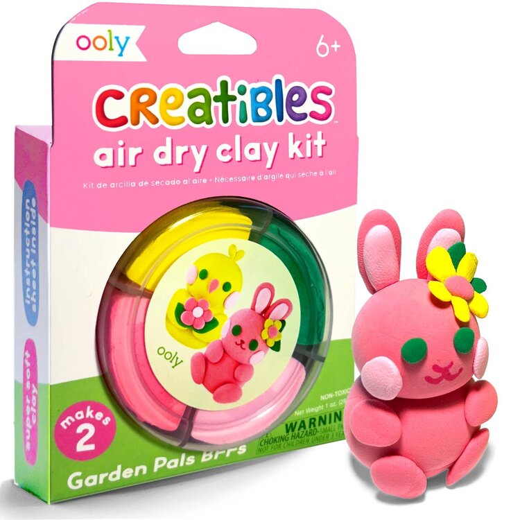 OOLY Creatibles Air Dry Clay Kit - Garden Pals Bffs