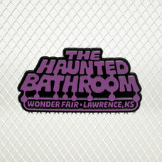 Wonder Fair Haunted Bathroom vintage 3D molded magnet