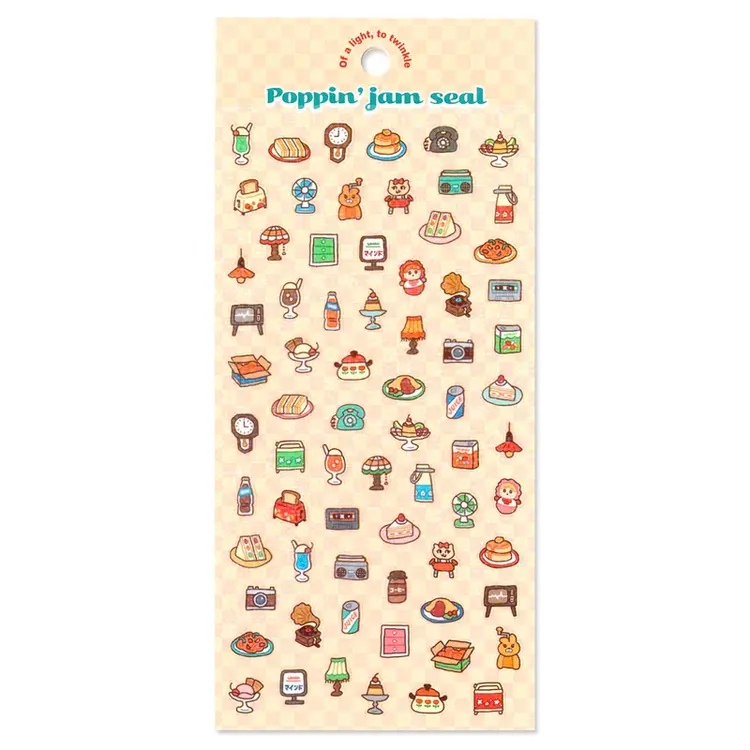 Mind Wave Poppin' Jam Sticker Sheet