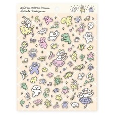 MDS Co. Odoru Odoru Minna (Everyone Dance) Sticker Sheet by Kitazawa Heisuke
