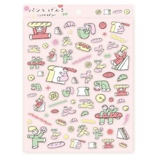 MDS Co. Bread and Energy Sticker Sheet by Nishiwaki Tadashi