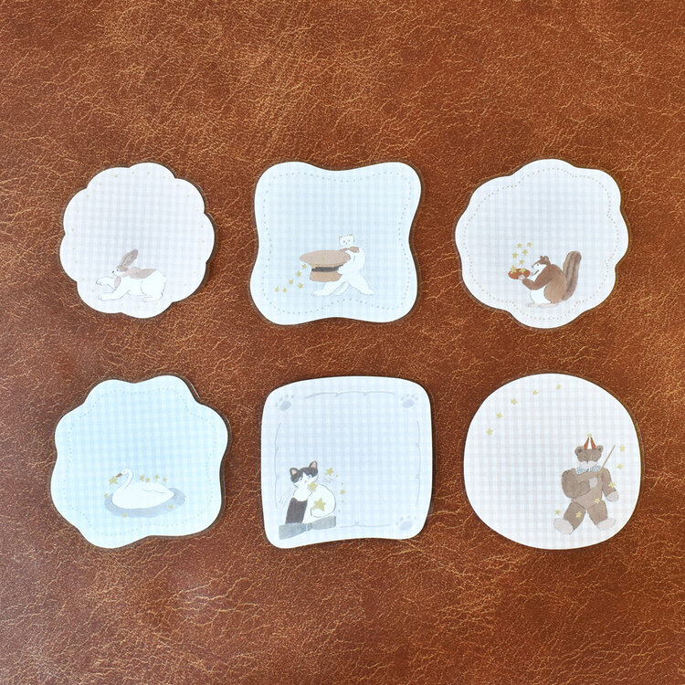 Papier Platz Gingham Club Planner Sticker Flake Seal Papier Platz