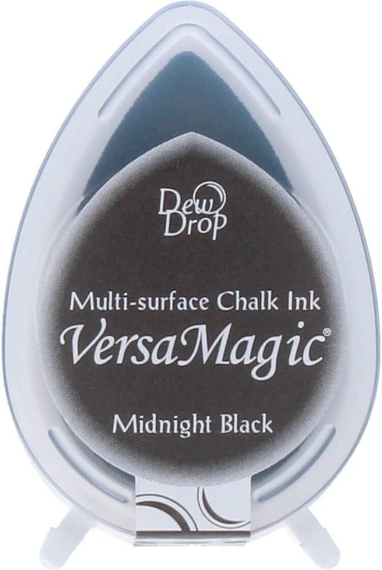 TSUKINEKO Midnight Black Versa Magic Drop Ink Pad