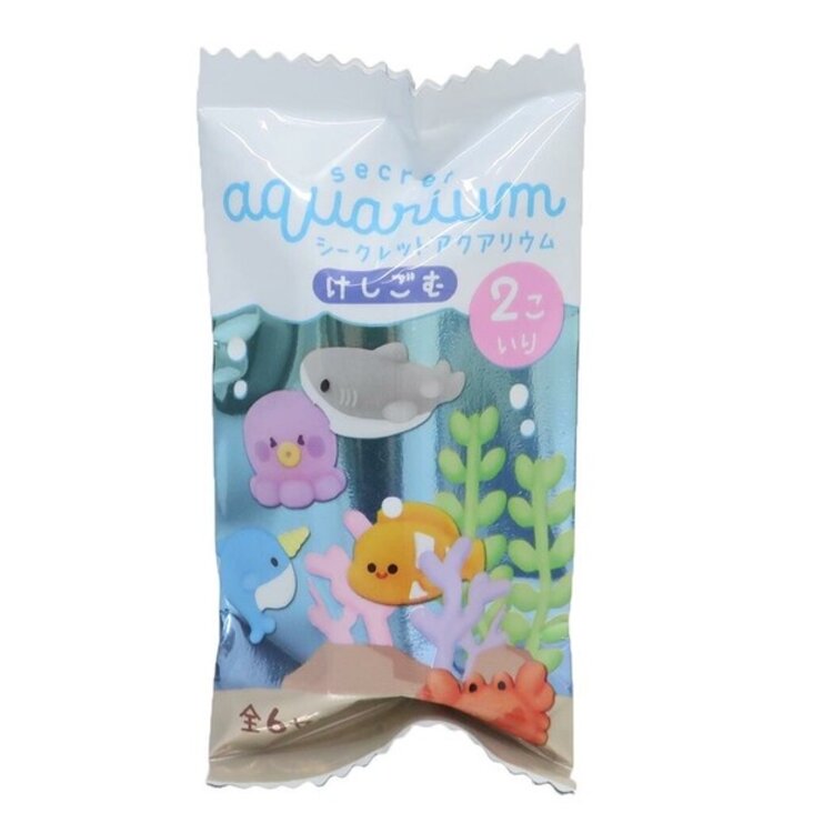 Kamio Japan Secret Aquarium Animal Eraser