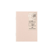 Midori Sticker Release Paper Passport Size Insert - Traveler's Notebook