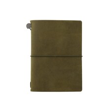 Midori Passport Size Olive Traveler's Notebook