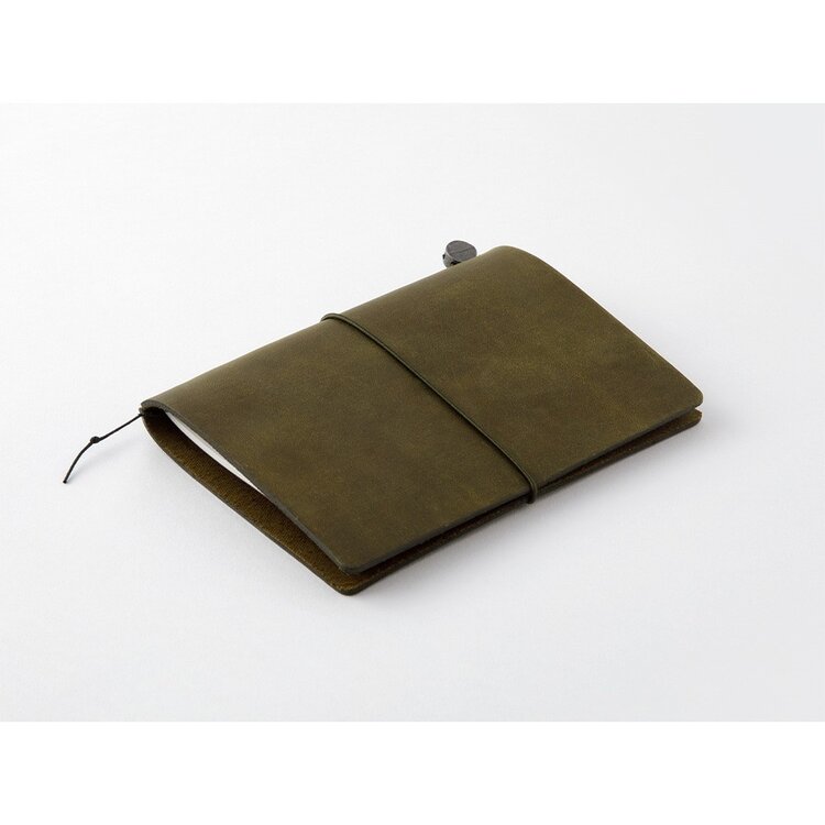 Midori Passport Size Olive Traveler's Notebook