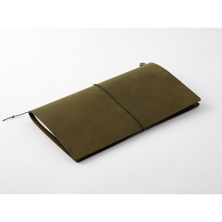 Midori Regular Size Olive Traveler's Notebook